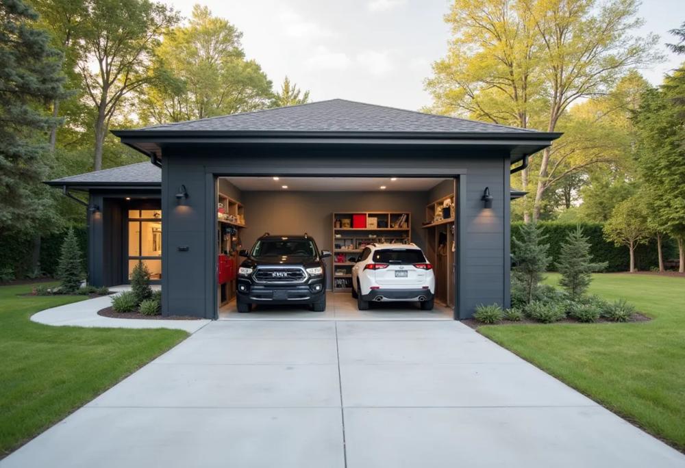 modern garage